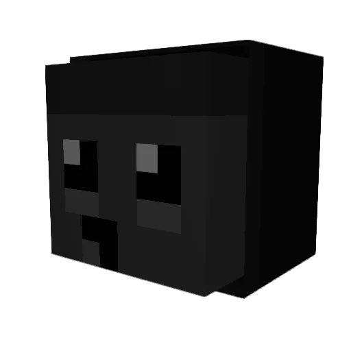 dymko1337 Minecraft avatar head, 3D render