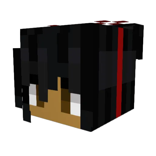 dymondcandy Minecraft avatar head, 3D render