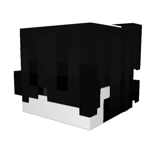 dynamicccs Minecraft avatar head, 3D render