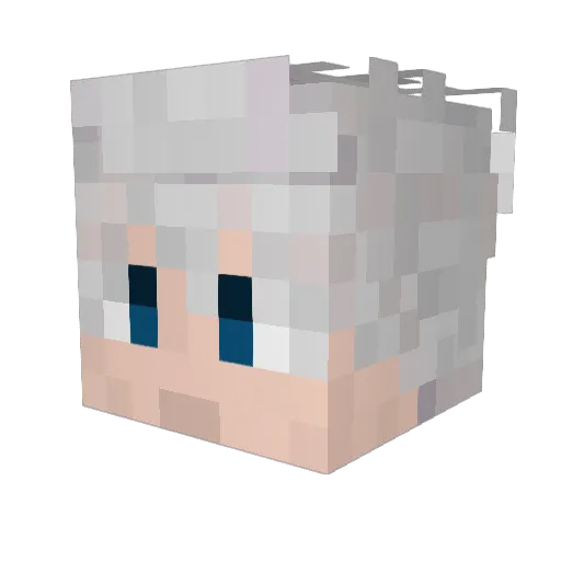 dyncoro Minecraft avatar head, 3D render