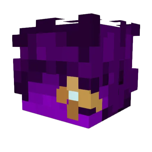 dyno_saur Minecraft avatar head, 3D render