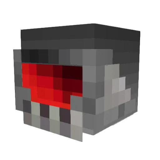 dynodillon Minecraft avatar head, 3D render