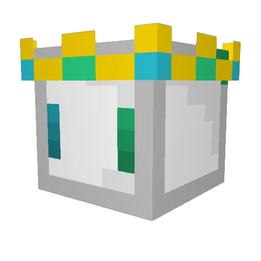 dyondd2 Minecraft avatar head, 3D render
