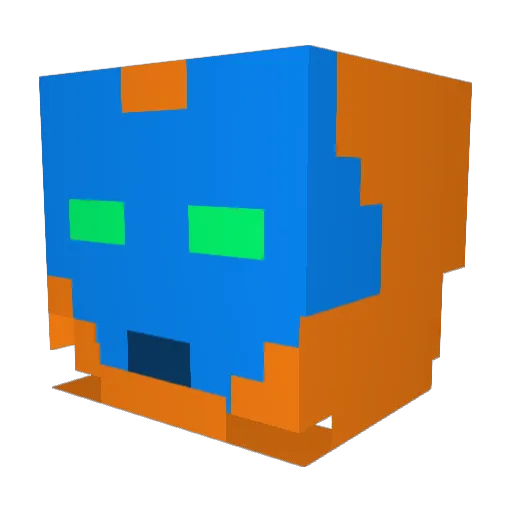 dyonvandervlag Minecraft avatar head, 3D render