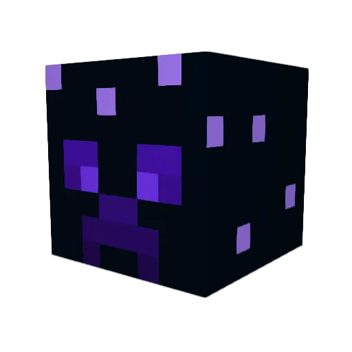 dyqiyl Minecraft avatar head, 3D render