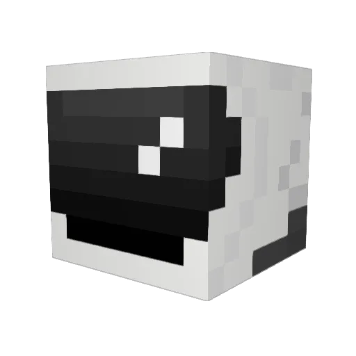 dysco18 Minecraft avatar head, 3D render