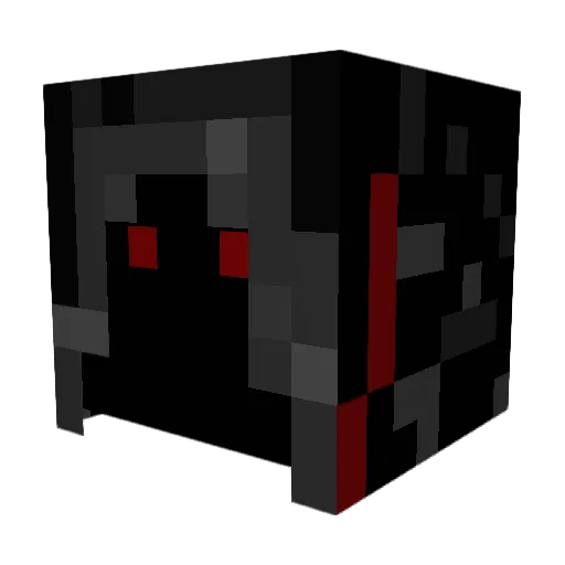 dysolve Minecraft avatar head, 3D render