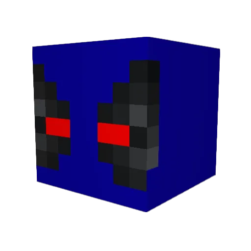 dyzerick Minecraft avatar head, 3D render