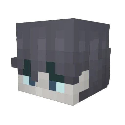 dz1324 Minecraft avatar head, 3D render