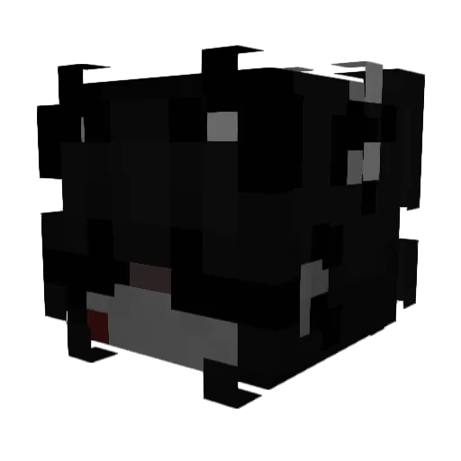 dzastak0x Minecraft avatar head, 3D render