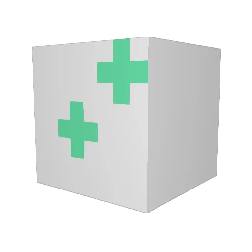dzdz Minecraft avatar head, 3D render