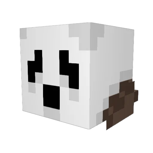 Minecraft-Avatar von dzeins: Kopf als 3D-Render
