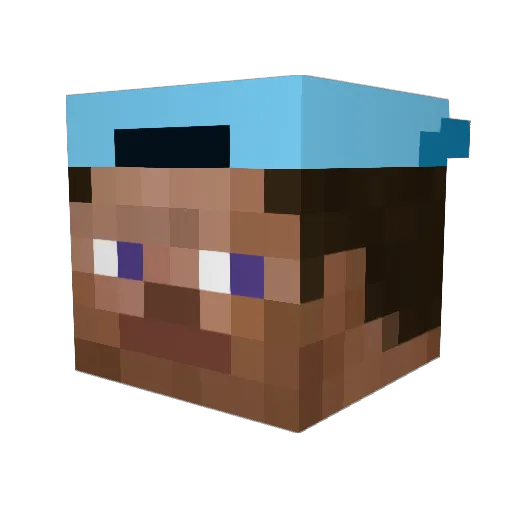 dzordzio7 Minecraft avatar head, 3D render