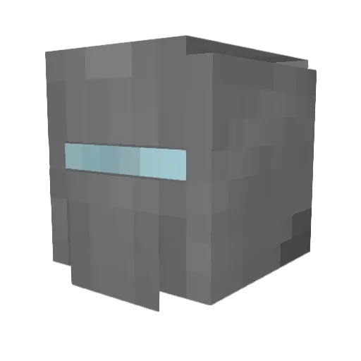 e7h3rNe7 Minecraft avatar head, 3D render