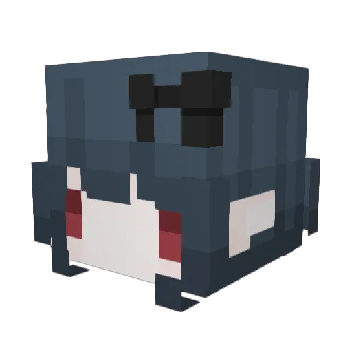 eBruh Minecraft avatar head, 3D render