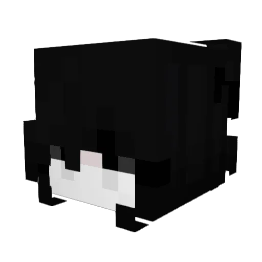 eDPI Minecraft avatar head, 3D render