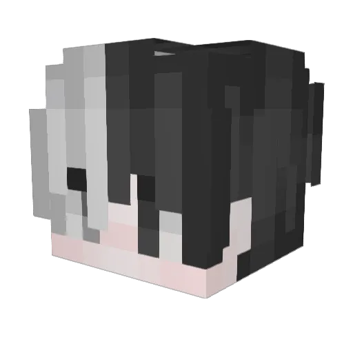 eDoardoo Minecraft avatar head, 3D render