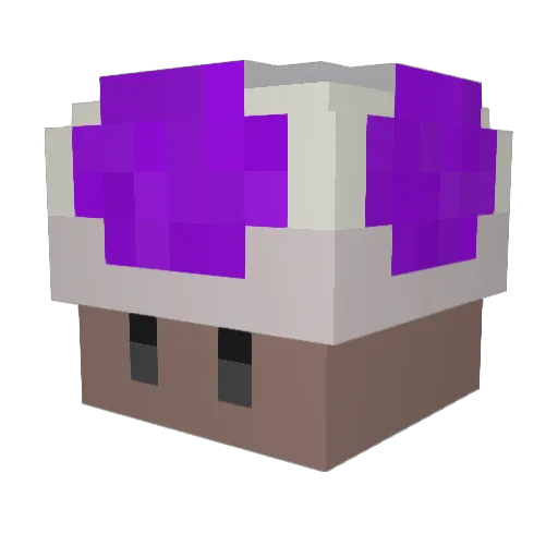 eGamoo Minecraft avatar head, 3D render