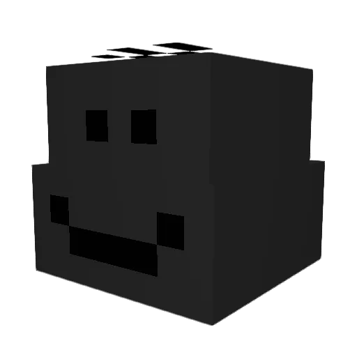 eLCosta_ Minecraft avatar head, 3D render