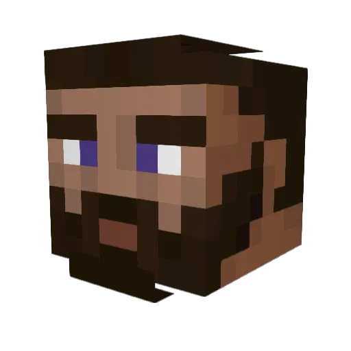 eLiZaR__ Minecraft avatar head, 3D render