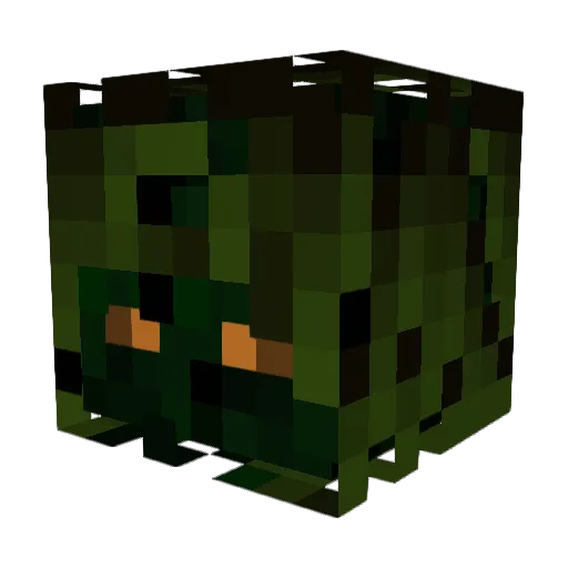 eMack26 Minecraft avatar head, 3D render