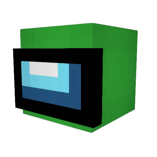 eMauglis Minecraft avatar head, 3D render