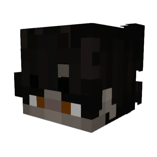 eX4r Minecraft avatar head, 3D render