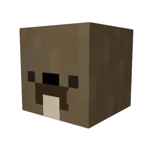 eXcelsior27 Minecraft avatar head, 3D render