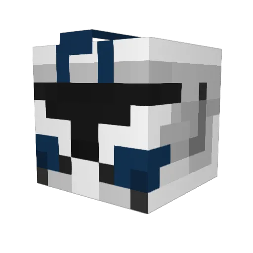 eXyDoS_G Minecraft avatar head, 3D render