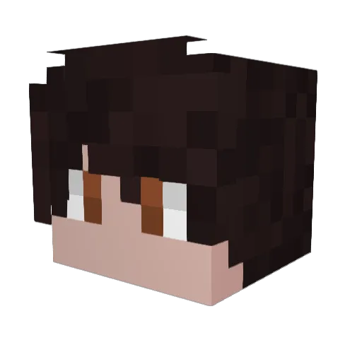 eZenith Minecraft avatar head, 3D render