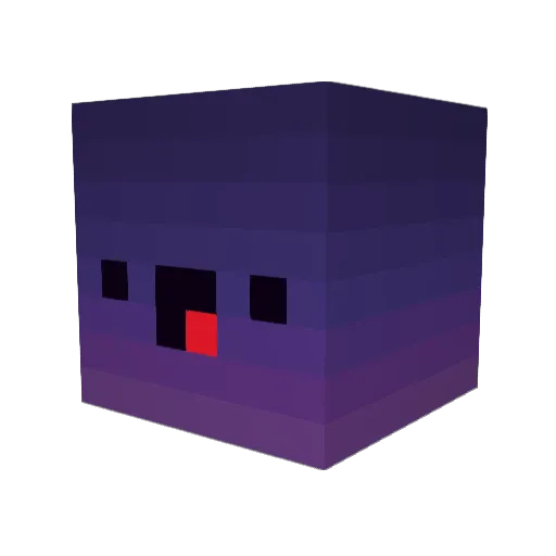 eZio_pvp Minecraft avatar head, 3D render