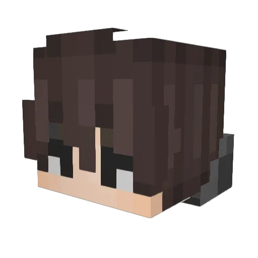 e_K0chi68 Minecraft avatar head, 3D render
