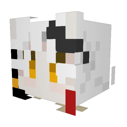 e_eliasss Minecraft avatar head, 3D render