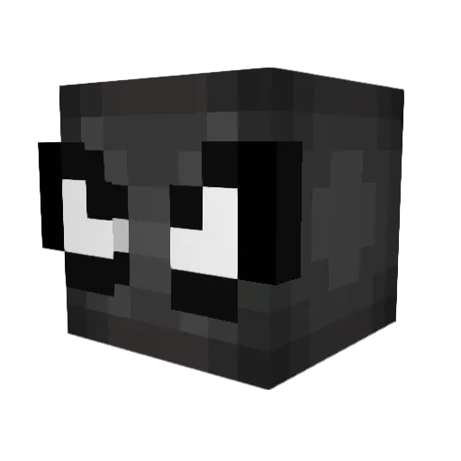 eaby_s Minecraft avatar head, 3D render