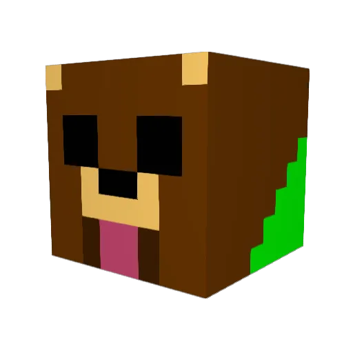 eaglebob5 Minecraft avatar head, 3D render