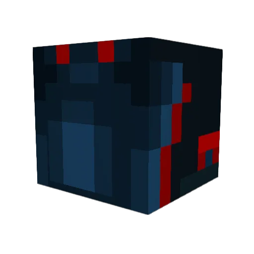eaglelaser Minecraft avatar head, 3D render