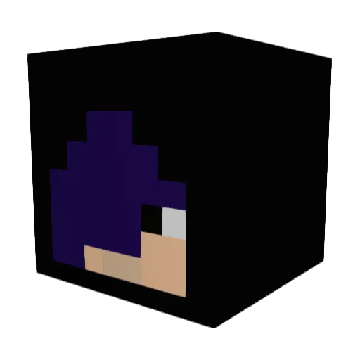 eagleman66 Minecraft avatar head, 3D render