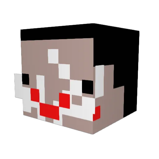 eagles244 Minecraft avatar head, 3D render
