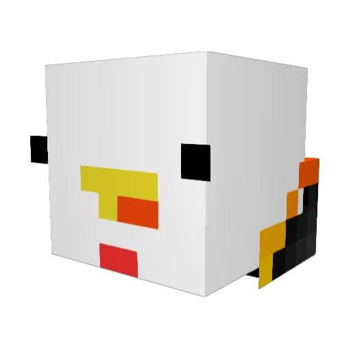 eagleshock2000 Minecraft avatar head, 3D render