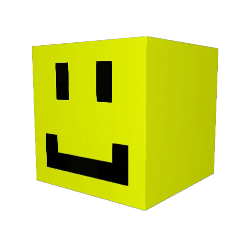 ealfonso Minecraft avatar head, 3D render