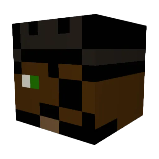 eansayagnerway Minecraft avatar head, 3D render