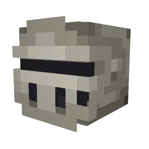 eanthegr8 Minecraft avatar head, 3D render