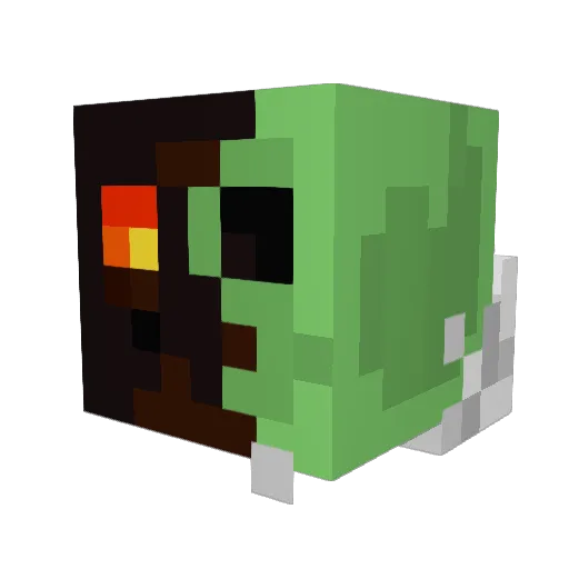 earl111111111 Minecraft avatar head, 3D render