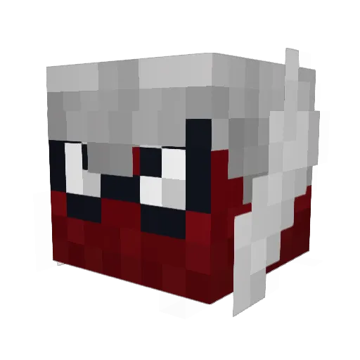 earleydonkey Minecraft avatar head, 3D render