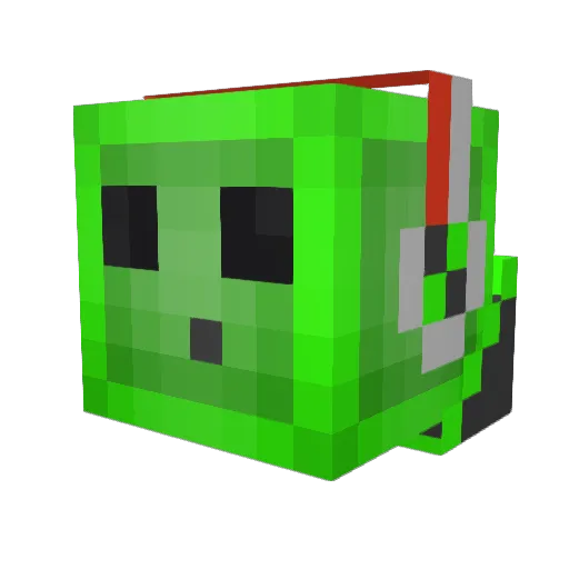 earlyboys Minecraft avatar head, 3D render