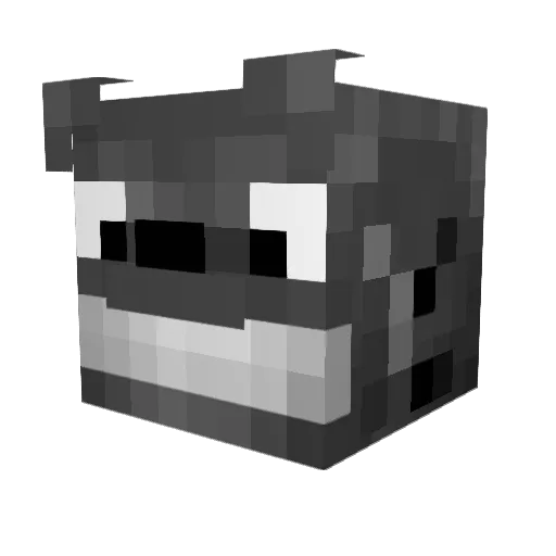 eartburm Minecraft avatar head, 3D render