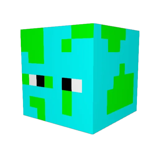 earthbornsky11 Minecraft avatar head, 3D render