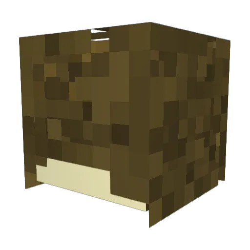 eartheling Minecraft avatar head, 3D render