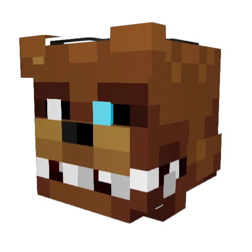 easports420 Minecraft avatar head, 3D render