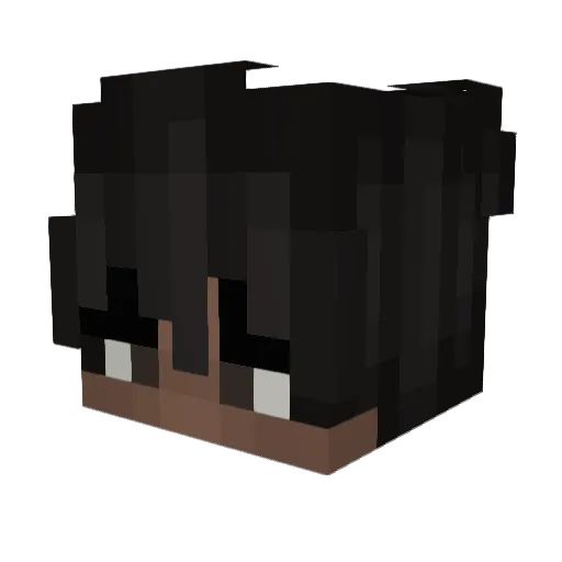 east1999 Minecraft avatar head, 3D render